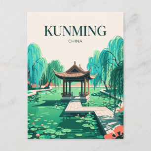 Groene Meerpark China Briefkaart