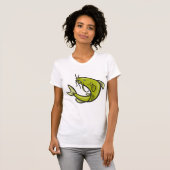 Groene meerval vrouwen T-shirt (Voorkant volledig)