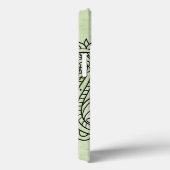 Groene Mehndi Motif iPad-mini-draagtas Case-Mate iPhone Case (Achterkant / Rechts)