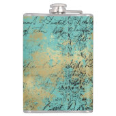  Groene Melk op Aqua Ephemera Heupfles (Achterkant)