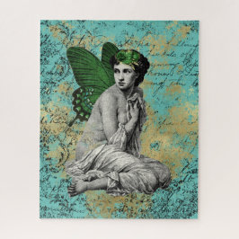  Groene Melk op Aqua Ephemera Legpuzzel