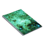 Groene Melkweg Galaxy Notitieboek (Rechterzijde)