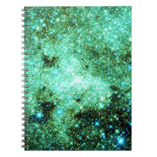 Groene Melkweg Galaxy Notitieboek
