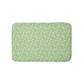 Groene Memphis patroon badmat (Voorkant)
