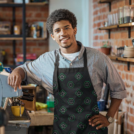 Groene Memphis Schort