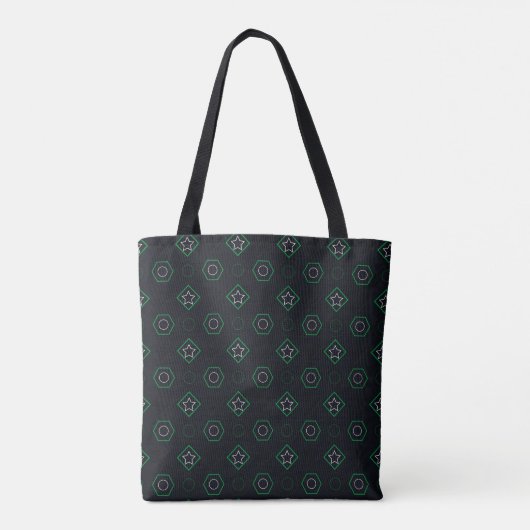 Groene Memphis Tote Bag (Achterkant)
