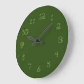 groene  met weefselvormnummers grote klok (Hoek)