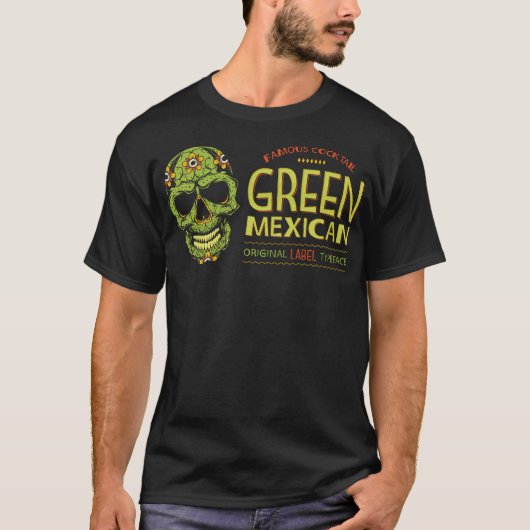 groene mexicaan1 t-shirt (Voorkant)
