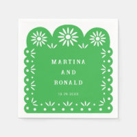 GROENE MEXICAAN PAPEL PICADO