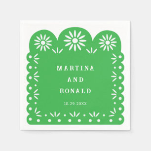 GROENE MEXICAAN PAPEL PICADO SERVET