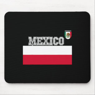 Groene Mexicaanse Voetbalshirt Vlag Voetbal Uitrus Muismat