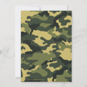Groene Militaire Camouflage Partij Kaart (Achterkant)