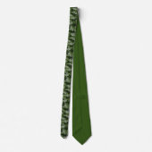 Groene militaire camouflage-pixelpatroon naadloos stropdas (Achterkant)
