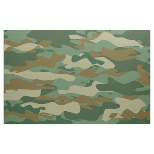 Groene militaire camouflage van het leger stof (Fat Quarter)