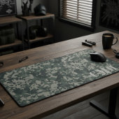 Groene Militaire Digitale Camouflage Stencil Monog Bureaumat