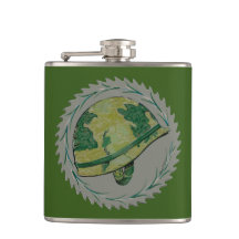 Groene militaire helm