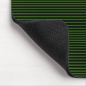 Groene minimale lijnen muismat (Hoek)