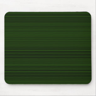 Groene minimale lijnen muismat