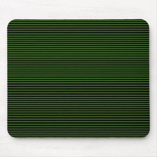 Groene minimale lijnen muismat (Voorkant)