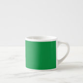 Groene Minimalistische Espresso Mok | Modern Kalme (Rechts)