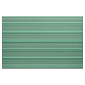 Groene, Mint Crème en Zwarte Strepen Stof (Yard (91,4 cm))