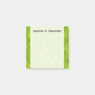 Groene mist/Haze/Maagachtig Patroon + Aangepaste n Post-it® Notes