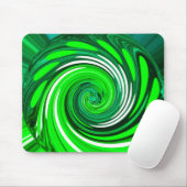 Groene mixkunst muismat (Met muis)