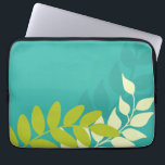 Groene Mod Wines Laptop Sleeve<br><div class="desc">De kleurrijke tas van de bladeren douane-elektronica in heldere kleuren kan worden gepersonaliseerd met jouw naam,  monogram,  initialen,  een speciale datum of een tekst van uw keuze voor een stijlvolle aangepaste look. Bezoek onze winkel voor meer kleuren en stijlen.</div>