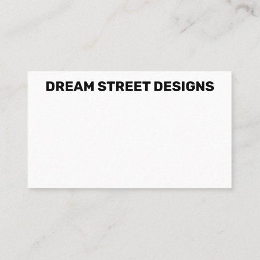 GROENE MODERN TWEE-TONE VISITEKAARTJE (Achterkant)