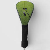 Groene Moderne Golf Tips Custom Beste Driver Golfheadcover (Voorkant)