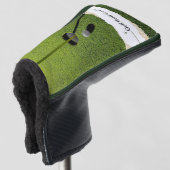 Groene Moderne Golf Tips Custom Beste Putter Golfheadcover (3/4 voorkant)