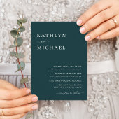 Groene moderne typografie in één simpele band kaart