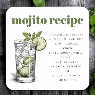 Groene Mojito Recept Bier Onderzetter