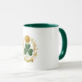 Groene mok - Gelukkig St. Patrick's Dag (Voorkant rechts)