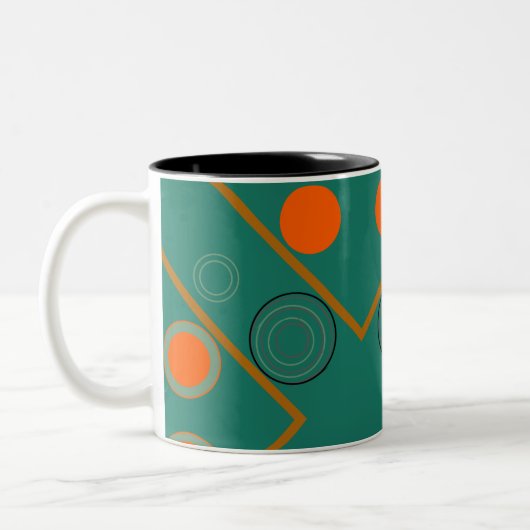 Groene mok patroon (Links)