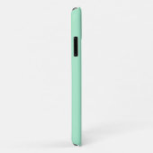 Groene Monogram Telefoonhoes Case-Mate iPhone Case (Achterkant/rechts)