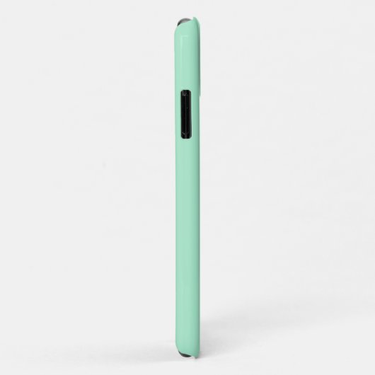 Groene Monogram Telefoonhoes Case-Mate iPhone Case (Achterkant/rechts)