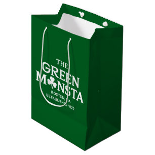 Groene Monsta Boston Green Monstah Honkbal Cadeau Medium Cadeauzakje