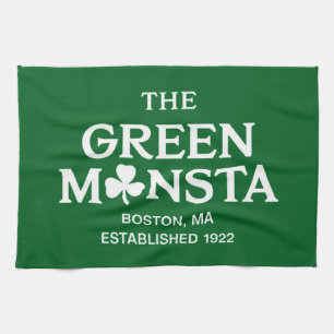 Groene Monsta Boston Green Monstah Honkbal Cadeau Theedoek