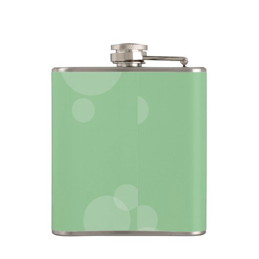 Groene monster Face Flask Heupfles (Achterkant)