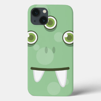 Groene Monster Face iPad-draagtas Case-Mate iPhone Case