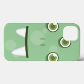 Groene Monster Face iPad-draagtas Case-Mate iPhone Case (Achterkant (horizontaal))