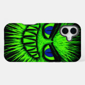 Groene Monster Hoesje iPhone Hoesje (Achterkant horizontaal)