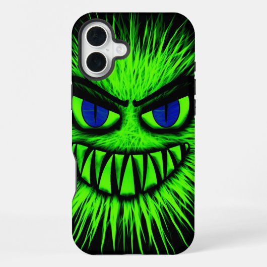 Groene Monster Hoesje iPhone Hoesje (Achterkant)