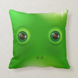 Groene monster kussen