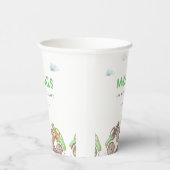 Groene Monster Trucks Jam Verjaardag Papieren Bekers (Rechts)