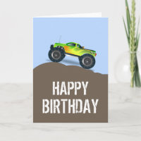 Groene monster van Birthday Spare Tires Birthday