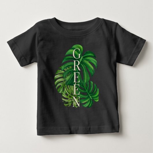 Groene Monstera Bladeren (Voorkant)