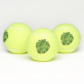 Groene Monstera laat tennisballen (Multi)