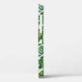Groene Monstera laat tropisch naadloos achter Case-Mate iPhone Case (Achterkant / Links)